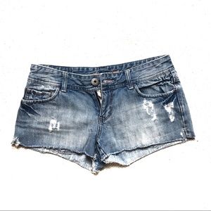 American Eagle jean cutoff shorts